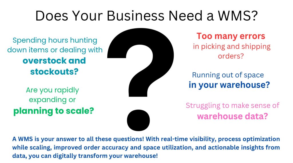 Benefits of a Warehouse Management System